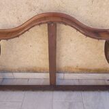 Louis Philippe bed sky in walnut