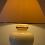 Cracked ceramic table lamp