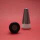 Atomic salt and pepper shakers by Lone Sachs for Lundtofte, 1960s.