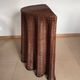 Vintage Console Wicker Trompe-l’Œil  Skirted Ghost Table