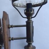 Pair of large vintage wall sconces