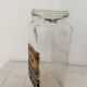 Old jar Louis Frères & Co Bordeaux 2 l. With label - blown glass