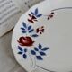 Vintage cake dish Céranox St Amand Abeille d'Or earthenware