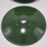Enamelled sheet metal suspensions