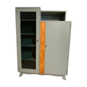 Vintage asymmetrical wardrobe