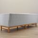 Oak sofa, Danish design, 1970s, manufactured by Erik Jørgensen Møbelfabrik