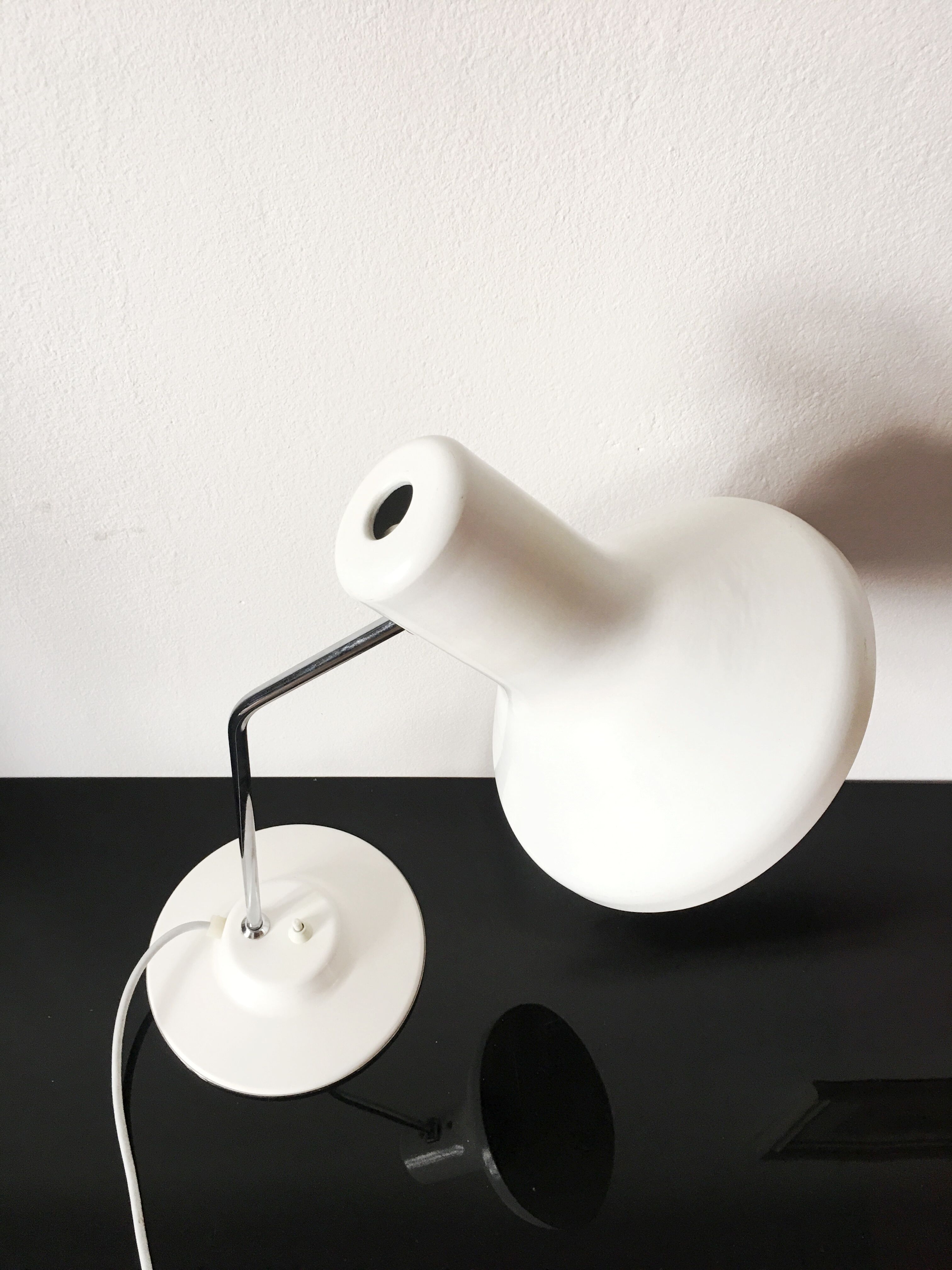 White Table Lamp for Napako - 1960s