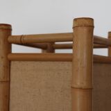 Lampe bambou toile Pier Import