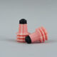 Pink salt and pepper shakers from the 1950s