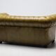 Vintage mid-century Chesterfield sofa in Greene & Greene leather.