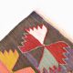 5x8 Red & Yellow Handmade Turkish Kilim Rug, 155x245Cm