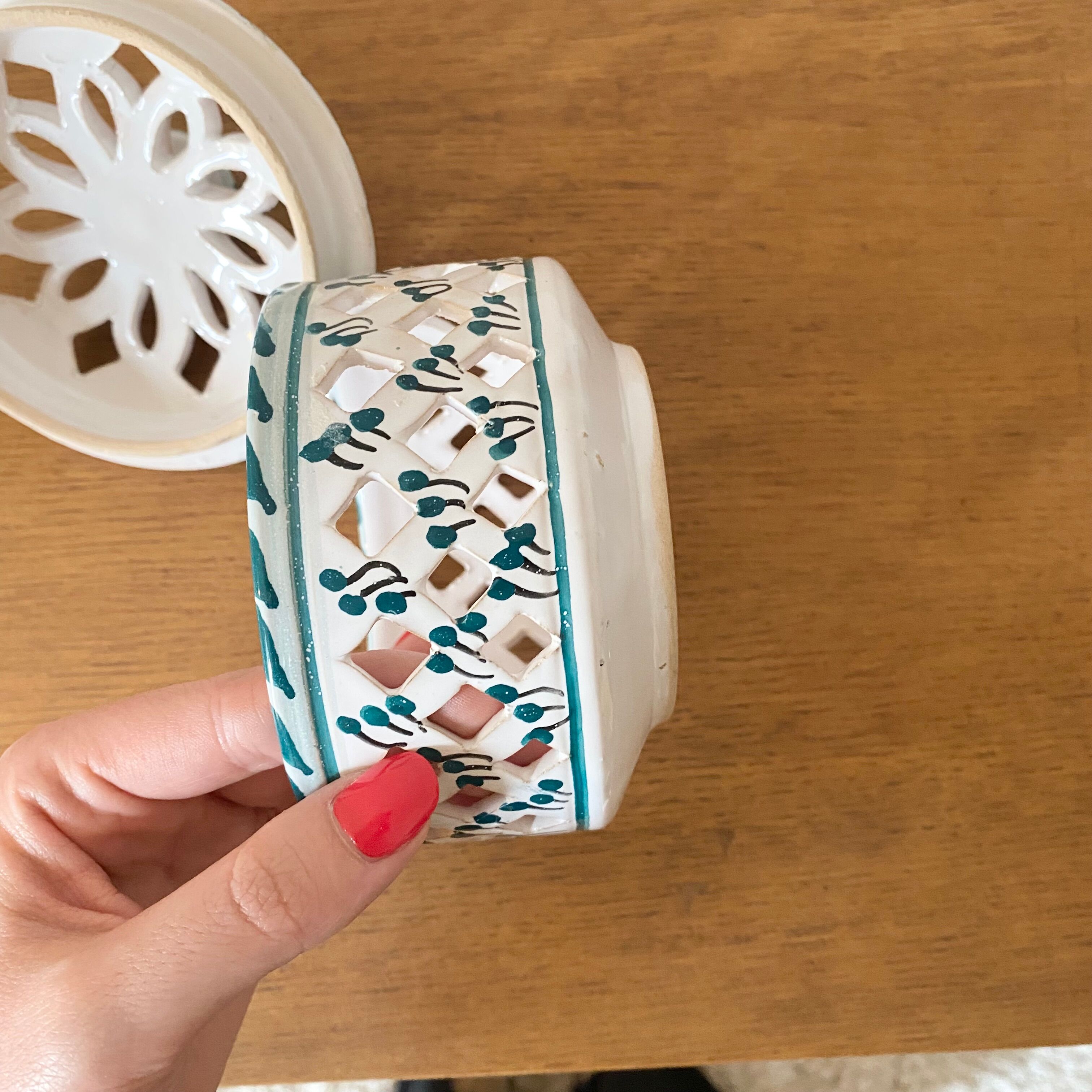 Vintage openwork box