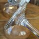 Champagne coupes or cocktail glasses with gilding