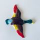 Decorative wall bird in ceramic Vallauris