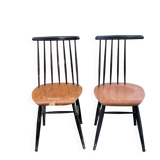 2 Scandinavian Fannett chairs by Ilmari Tapiovaara 1960