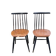 2 Scandinavian Fannett chairs by Ilmari Tapiovaara 1960