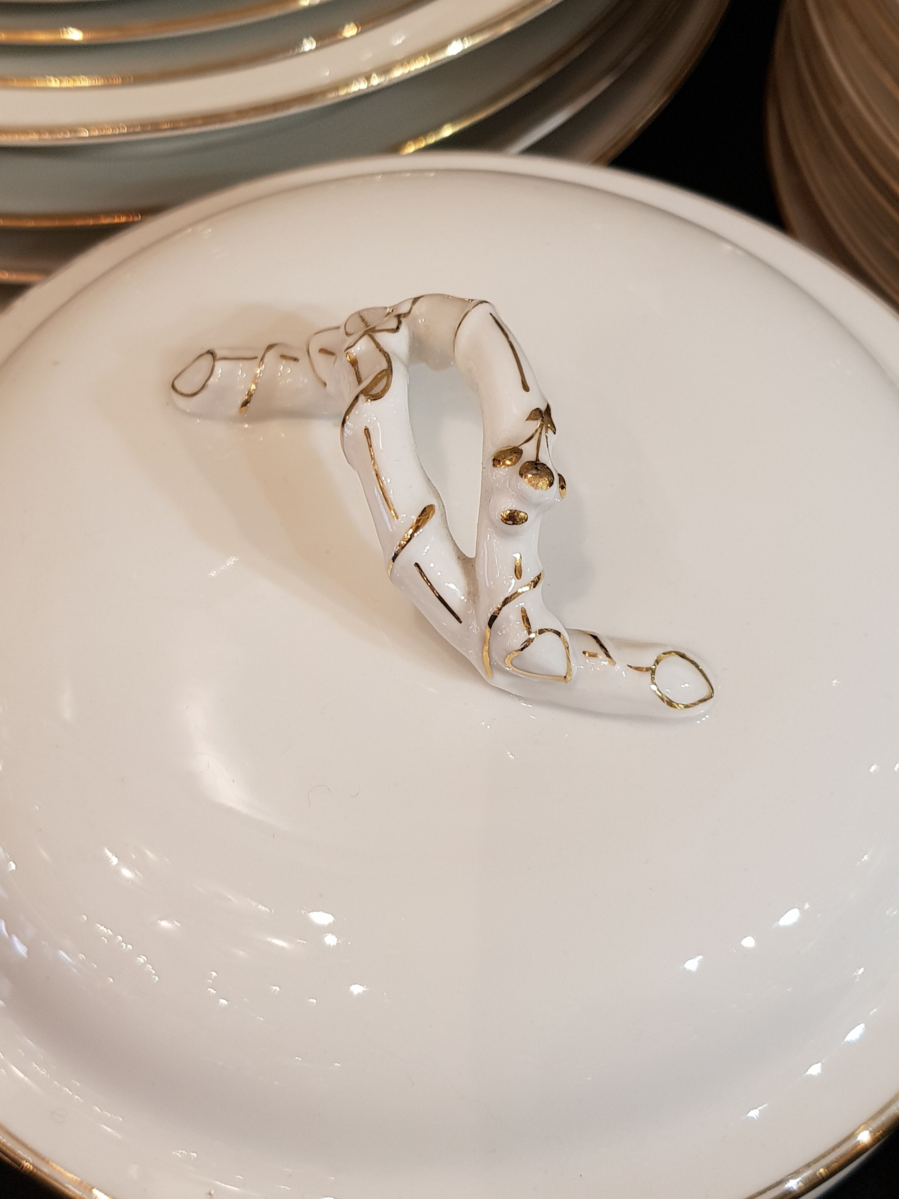 Limoges porcelain table service 79 pieces