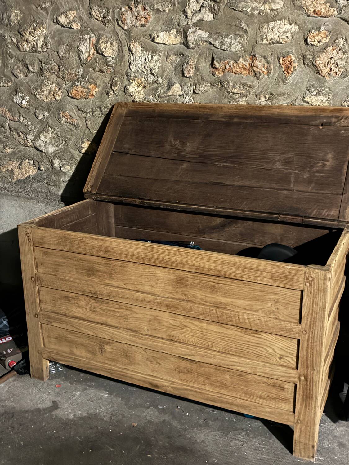 Wooden chest