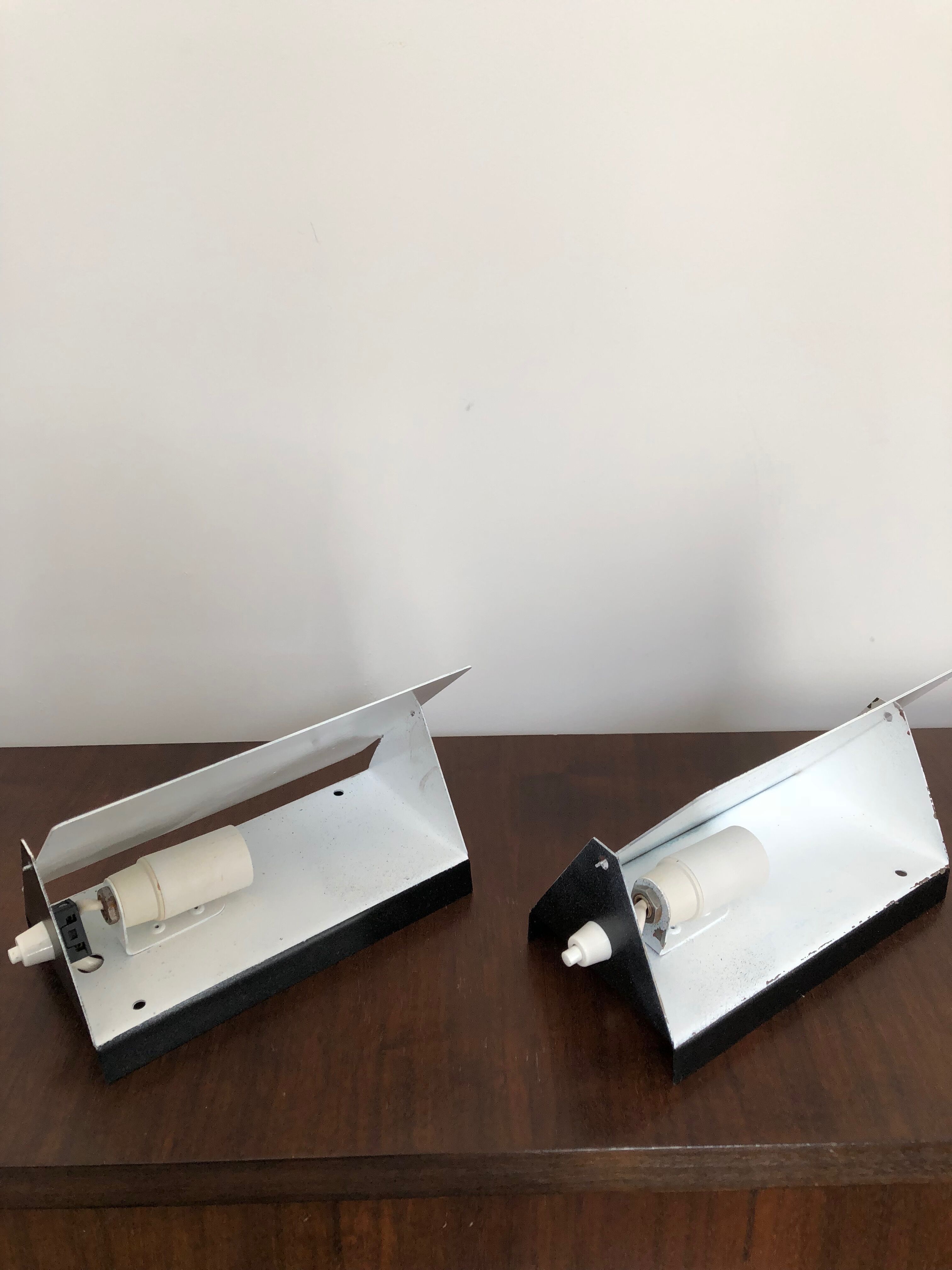 Pair of wall lamps Charlotte Perriand CP1 "Arcs"