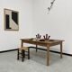 Pine farmhouse table 160 x 110 cm