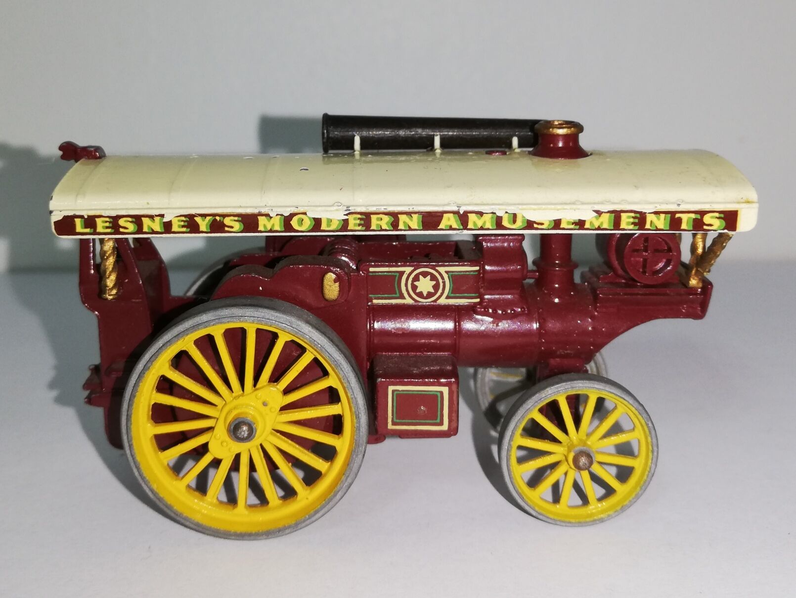 Tracteur à vapeur Matchbox Fowler Big Lion
