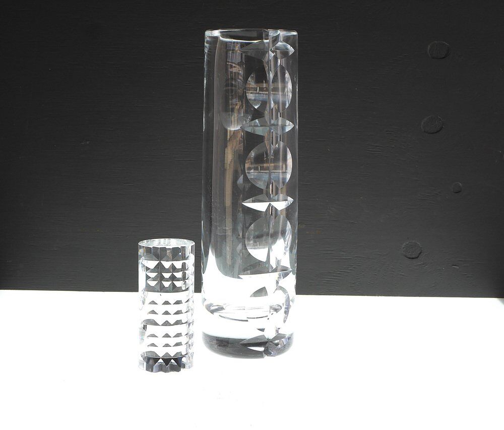 Vase by Mona Morales Schildt for Kosta, 1960s, set of 2