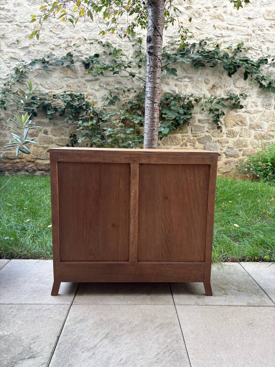Small solid wood sideboard