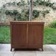 Small solid wood sideboard