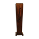 Wood veneer column, Art Deco style, 20th century
