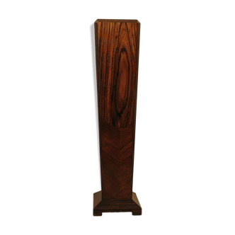 Colonne en placage de bois de style Art déco, XXe siècle