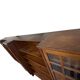 XL vintage wall unit in wood / bookshelf / cabinet (3.4m!)