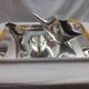 Christofle gallia como - service the lino sabattini 1957 silver metal rattan tbe
