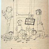 Illustrations DANINOS (family series) Triptych