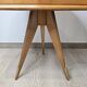 Paire de table de chevet vintage tripode années 50