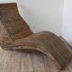Chaise longue vintage "Karlskrona" en rotin par Carl Öjerstam, 1990
