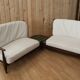 corner sofa by Guillerme et Chambron 1960