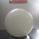 Old ceiling lamp opaline globe white metal base Art Deco 1930 ø 20 cm
