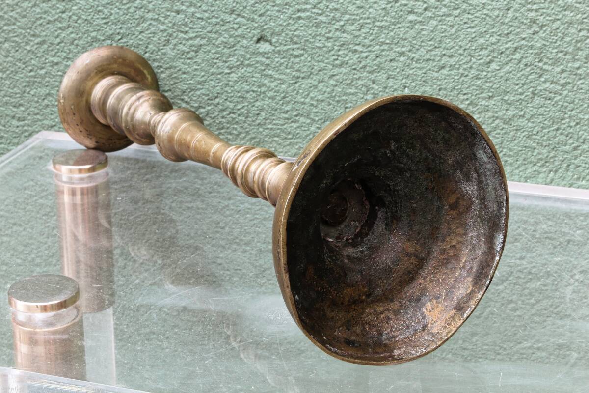 Bronze candlestick torch, high period