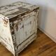 Glacière, buffet parisien vintage patiné
