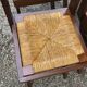Suite of 6 wooden chairs  1940/1950
