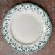 4 opaque porcelain dessert plates from Gien, Montigny model