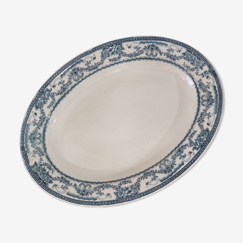 Old oval dish Manufacture Imperial and Royal Belgium Model: Nimy