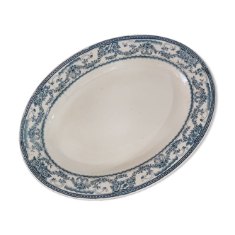 Old oval dish Manufacture Imperial and Royal Belgium Model: Nimy