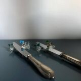 Set of Four Rare Vintage Murano Glass Knife Rests/Knife Holders, Italy, 1