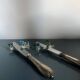 Set of Four Rare Vintage Murano Glass Knife Rests/Knife Holders, Italy, 1