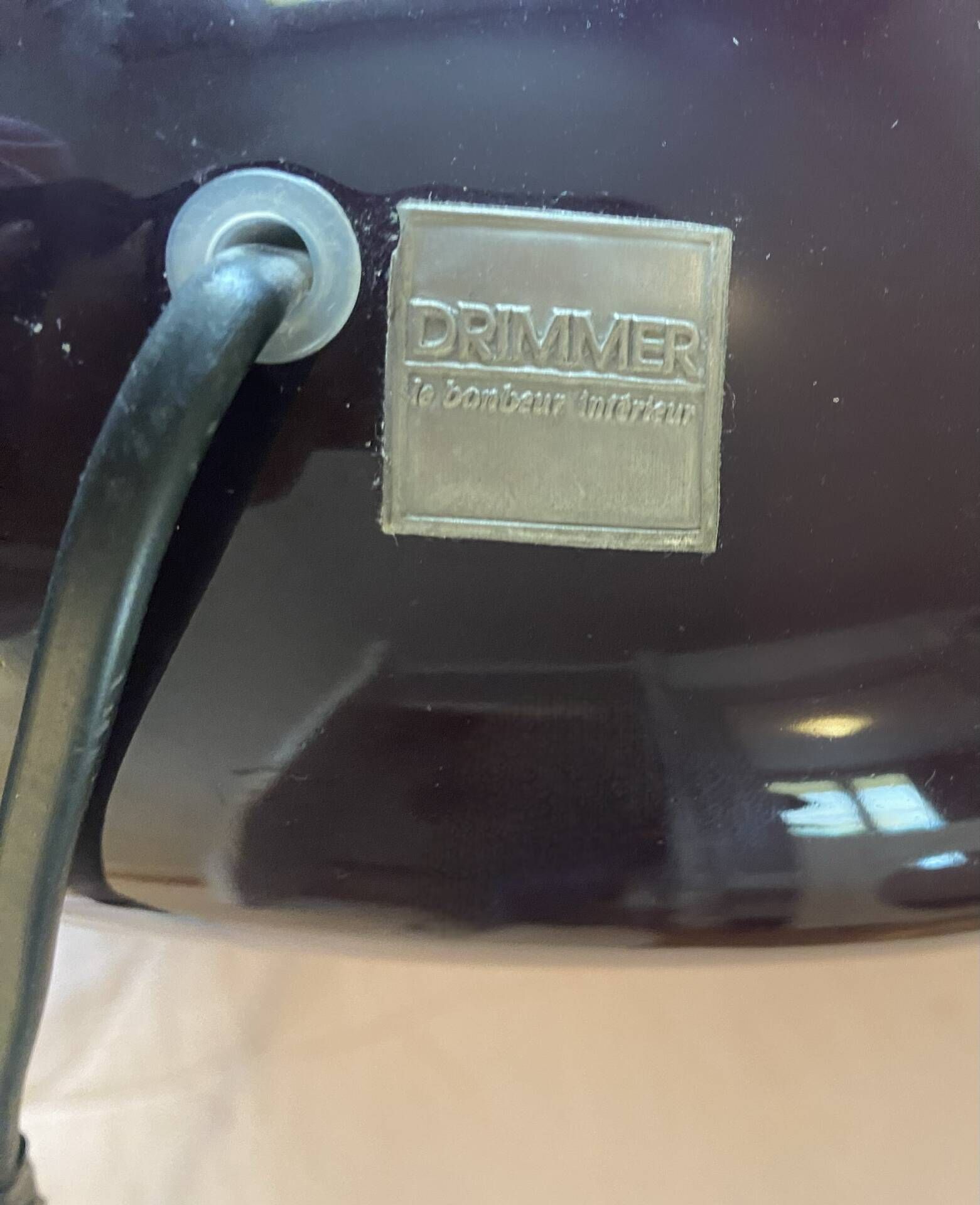 Grand pied de lampe Louis Drimmer Space age