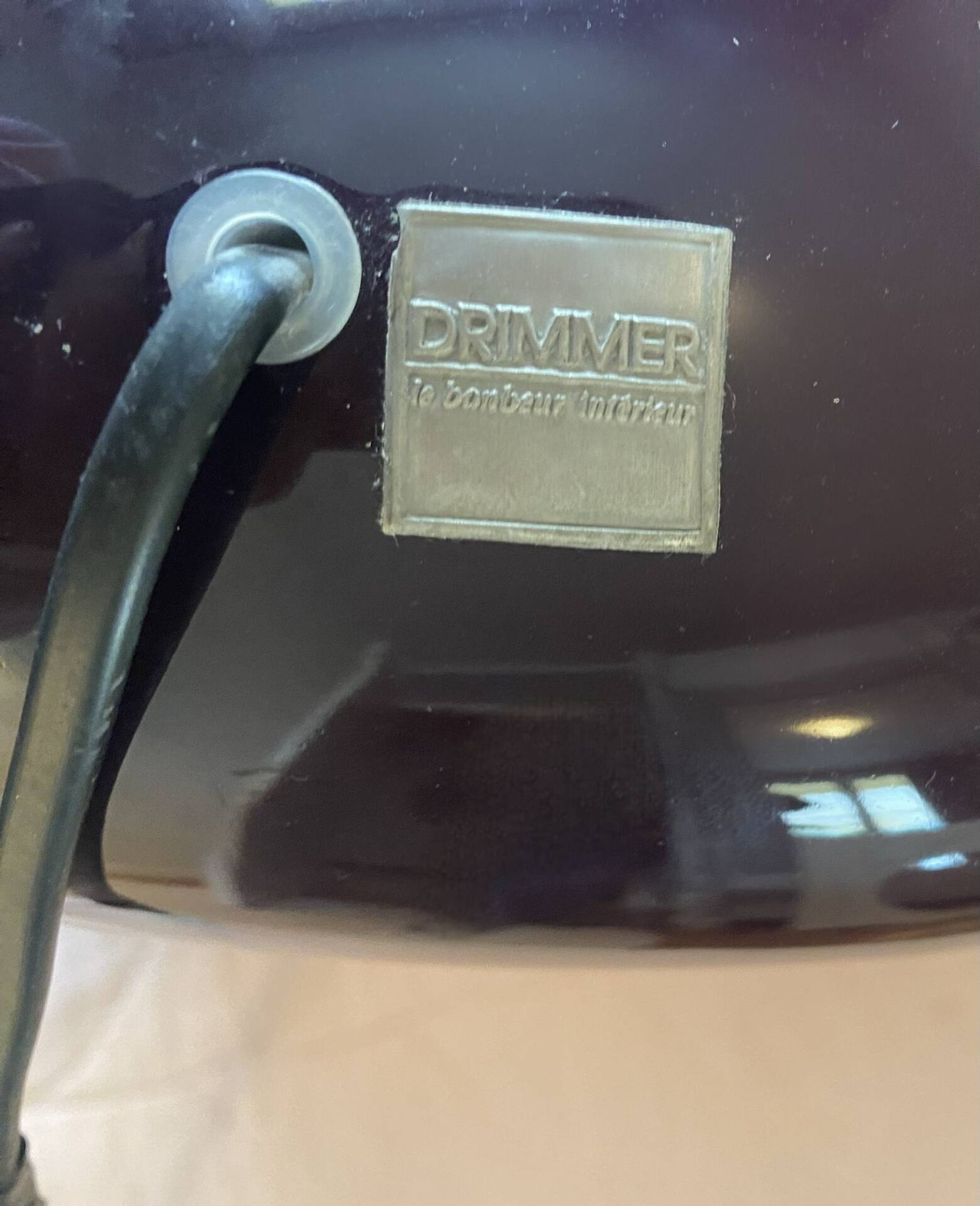 Grand pied de lampe Louis Drimmer Space age