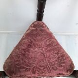 Pair of antique English triangular armchairs 1900s