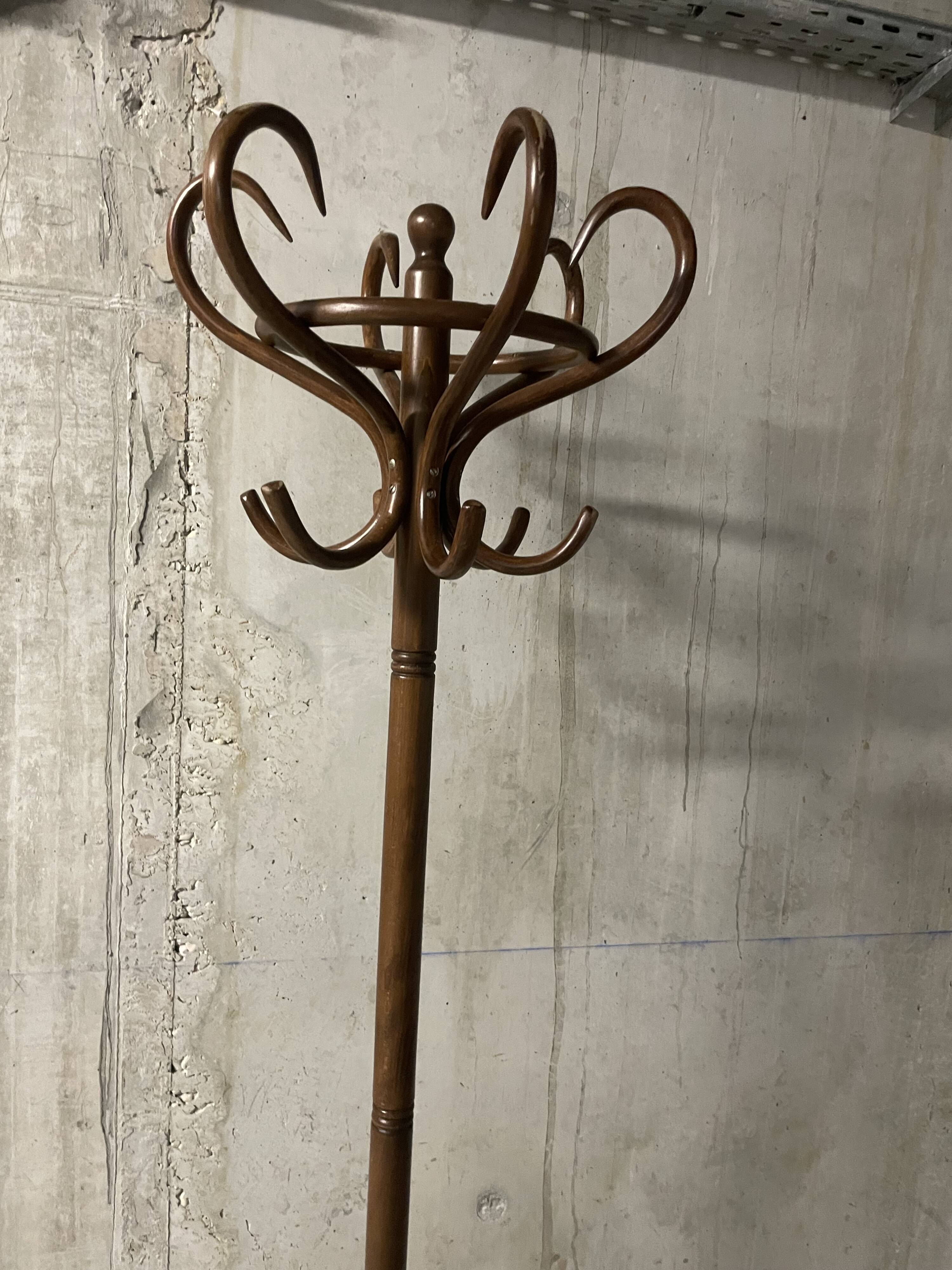 Portemanteau perroquet années 60