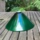 Green glass lampshade